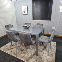 Dining Table Set with 6 Chairs Dining Room and Kitchen table set of 6