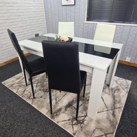 Dining Table Set with 4 Chairs Dining Room, and Kitchen table set of 4