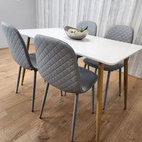Dining Table Set with 4 Chairs Dining Room and Kitchen table set of 4