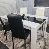 Dining Table Set with 4 Chairs Dining Room, and Kitchen table set of 4