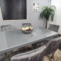 Dining Table Set with 6 Chairs Dining Room and Kitchen table set of 6