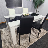 Dining Table Set with 4 Chairs Dining Room, and Kitchen table set of 4
