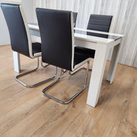 Dining Table Set with 4 Chairs Dining Room, and Kitchen table set of 4
