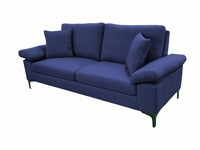 Blue 3 Seater Sofa