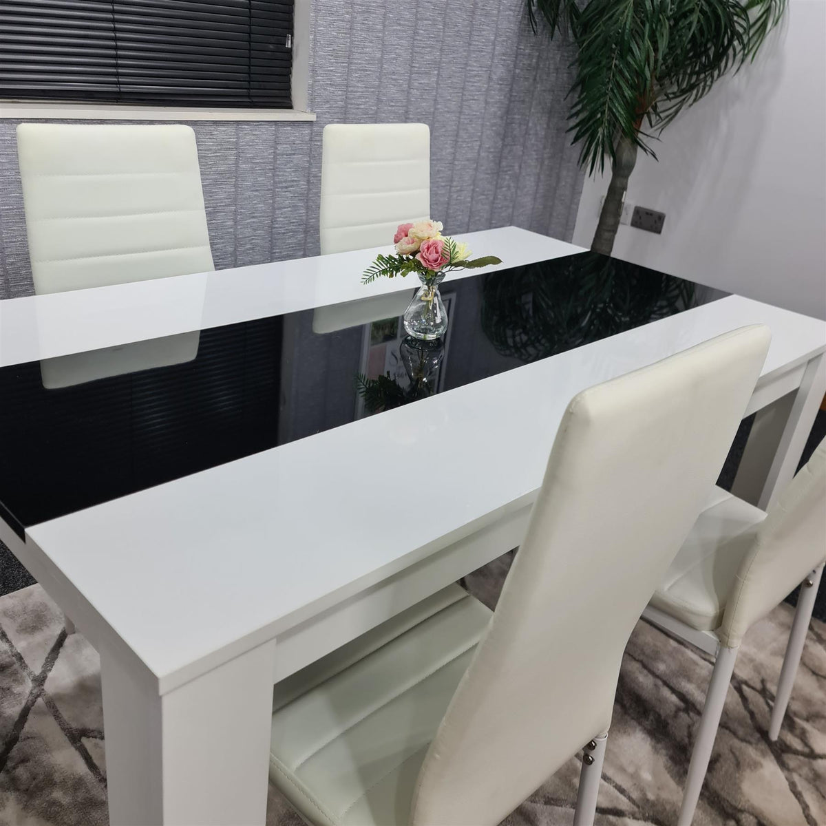 Dining Table Set with 4 Chairs Dining Room, and Kitchen table set of 4