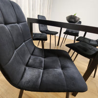 Dining Table Set with 6 Chairs Dining Room and Kitchen table set of 6