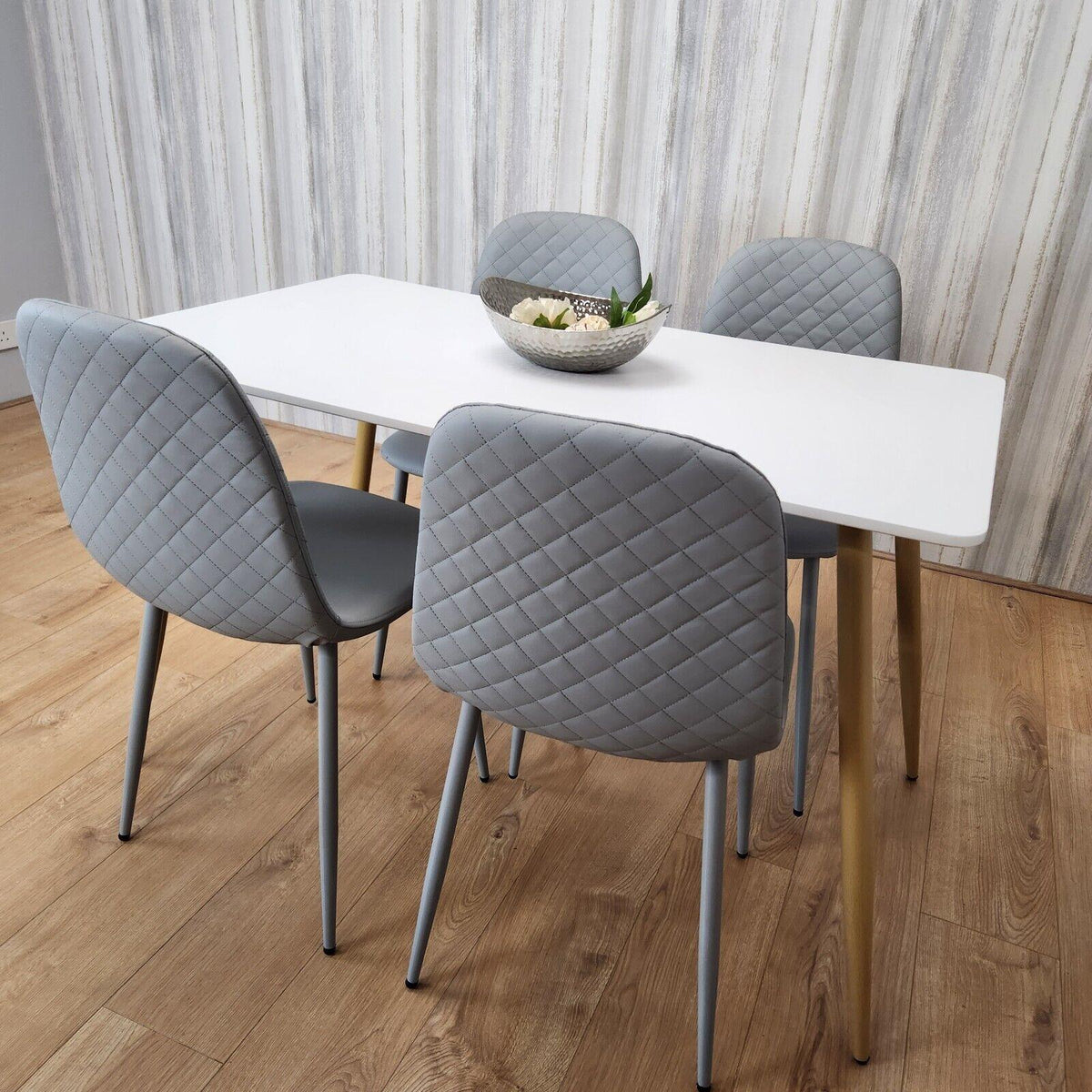 Dining Table Set with 4 Chairs Dining Room and Kitchen table set of 4