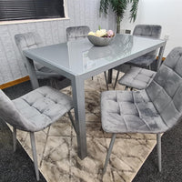 Dining Table Set with 6 Chairs Dining Room and Kitchen table set of 6