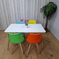 Dining Table Set with 4 Chairs Dining Room and Kitchen table set of 4