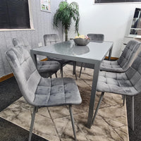 Dining Table Set with 6 Chairs Dining Room and Kitchen table set of 6