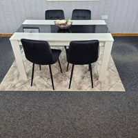 Dining Table Set with 4 Chairs Dining Room, and Kitchen table set of 4