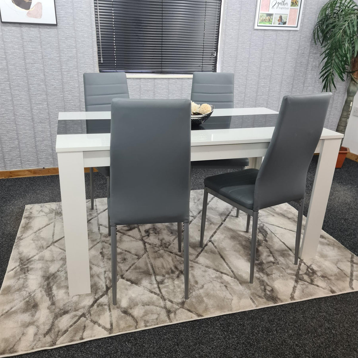 Dining Table Set with 4 Chairs Dining Room, and Kitchen table set of 4