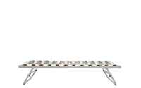 Daybed Trundle Frame Metal 3ft Single with 1 Mattress Day Bed Guest Room Bedroom Living Room