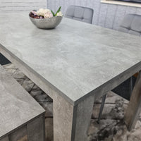 Dining Table Set with 2 Chairs Dining Room and Kitchen table set of 2, and Bench