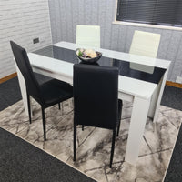 Dining Table Set with 4 Chairs Dining Room, and Kitchen table set of 4