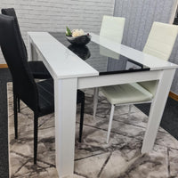 Dining Table Set with 4 Chairs Dining Room, and Kitchen table set of 4