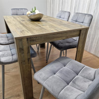 Dining Table Set with 6 Chairs Dining Room and Kitchen table set of 6
