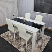Dining Table Set with 4 Chairs Dining Room, and Kitchen table set of 4