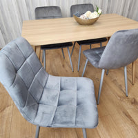 Dining Table Set with 4 Chairs Dining Room, and Kitchen table set of 4