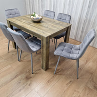 Dining Table Set with 6 Chairs Dining Room and Kitchen table set of 6