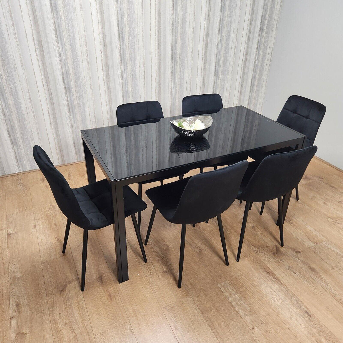 Dining Table Set with 6 Chairs Dining Room and Kitchen table set of 6