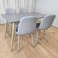 Dining Table Set with 4 Chairs Dining Room and Kitchen table set of 4