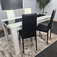 Dining Table Set with 4 Chairs Dining Room, and Kitchen table set of 4