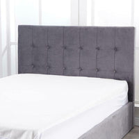Ottoman Bed Gas Lift Storage Grey 4ft6 Double Cushioned Velvet Bedroom