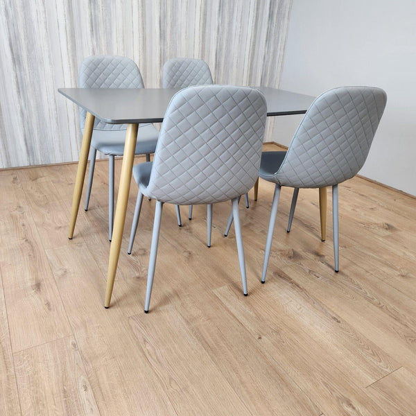 Dining Table Set with 4 Chairs Dining Room and Kitchen table set of 4
