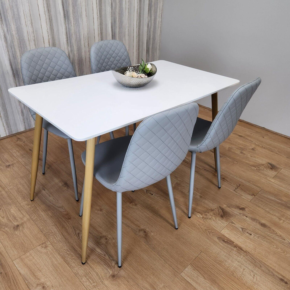 Dining Table Set with 4 Chairs Dining Room and Kitchen table set of 4